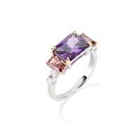 Anello Amen Donna in Argento Zircone RCK3REBVIBRZ-18 - RCK3REBVIBRZ-18